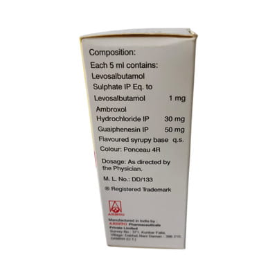 Ambrodil Ls Bottle Of 100ml Syrup