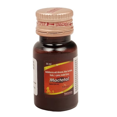 Mactotal Drops Plus Bottle Of 15ml Oral Drops