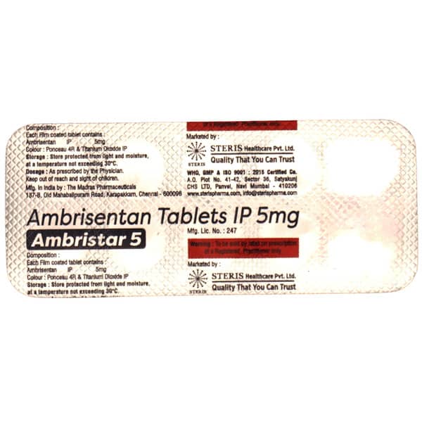 Ambristar 5mg Strip Of 10 Tablets