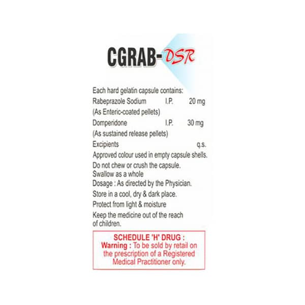 Cgrab Dsr Strip Of 10 Capsules