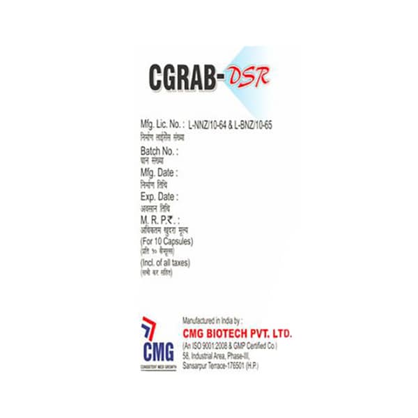Cgrab Dsr Strip Of 10 Capsules