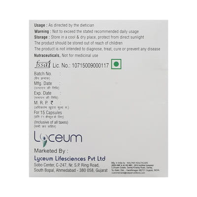 Lycewell Strip Of 15 Capsules