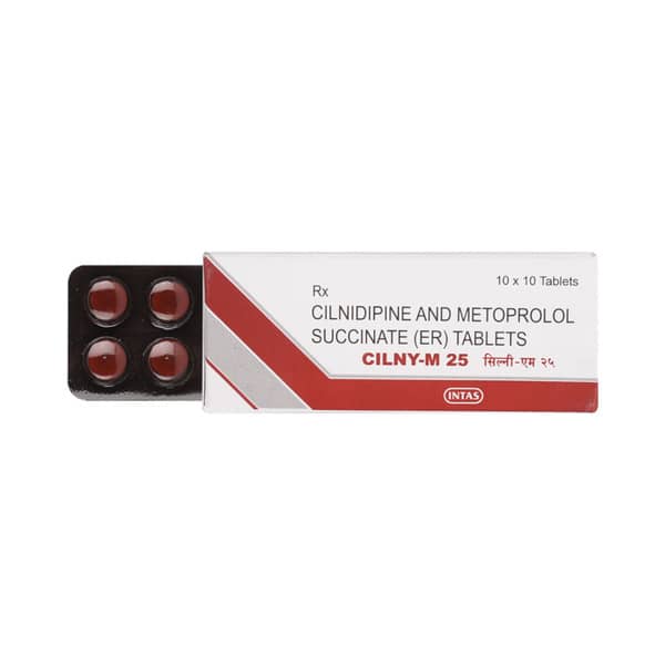 Cilny M 25mg Strip Of 10 Tablets
