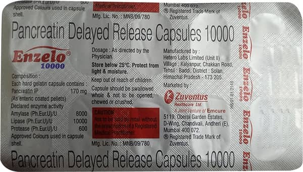 Enzelo 10000 Strip Of 10 Capsules