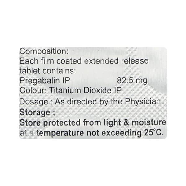 Gabawin Er 82.5 Strip Of 10 Tablets