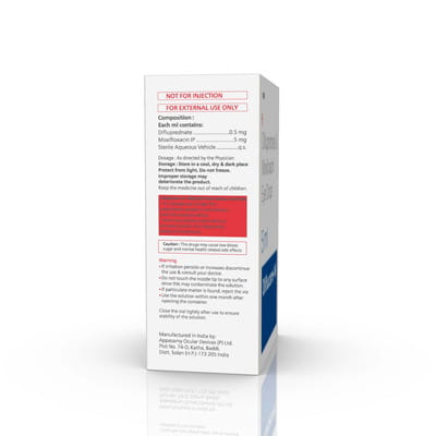 Diflucare M Bottle Of 5ml Eye Drops