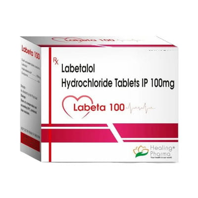 Labeta 100mg Strip Of 10 Tablets