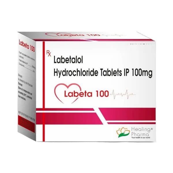 Labeta 100mg Strip Of 10 Tablets