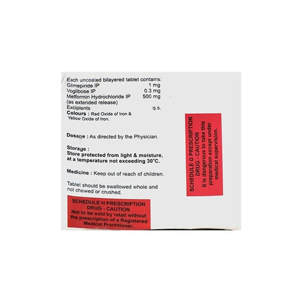 Switglim Mv 1/0.3mg Strip Of 15 Tablets