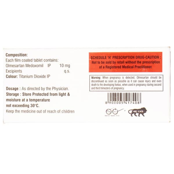 Omten 10Mg Strip Of 10 Tablets