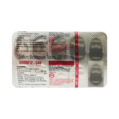 Sodafiz 500mg Strip Of 10 Tablets