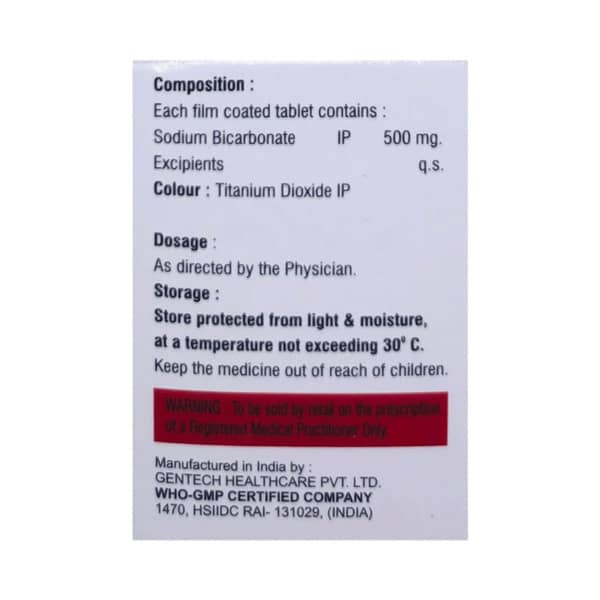 Sodafiz 500mg Strip Of 10 Tablets