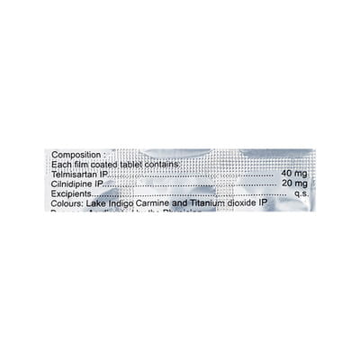 Eritel Ln 20/40mg Strip Of 15 Tablets