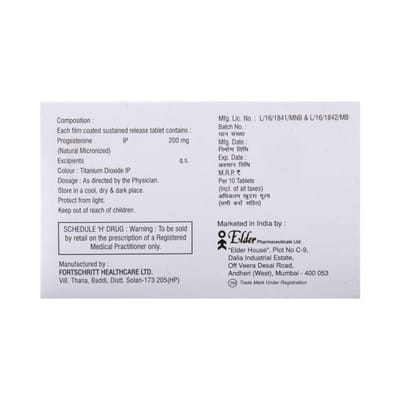 Mahigest 200mg Sr Strip Of 10 Tablets