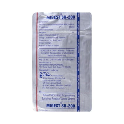 Mahigest 200mg Sr Strip Of 10 Tablets