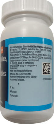 Ccm Bottle Of 40 Tablets
