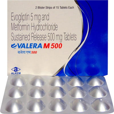 Valera M 500mg Strip Of 15 Tablets