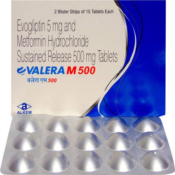 Valera M 500mg Strip Of 15 Tablets
