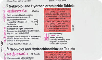 Nebistar H Strip Of 15 Tablets
