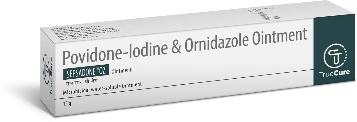 sepsadone oz tube of 15gm ointment
