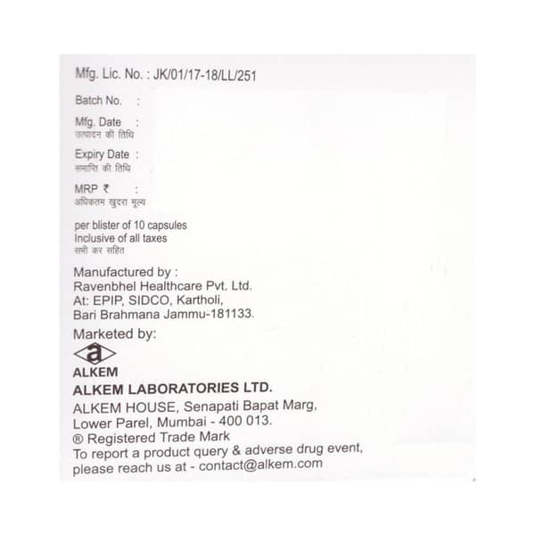 Neurokem D 75/30mg Strip Of 10 Capsules