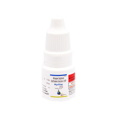 Myostop Bottle Of 5ml Eye Drops