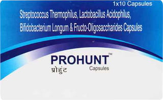 Prohunt Strip Of 10 Capsules