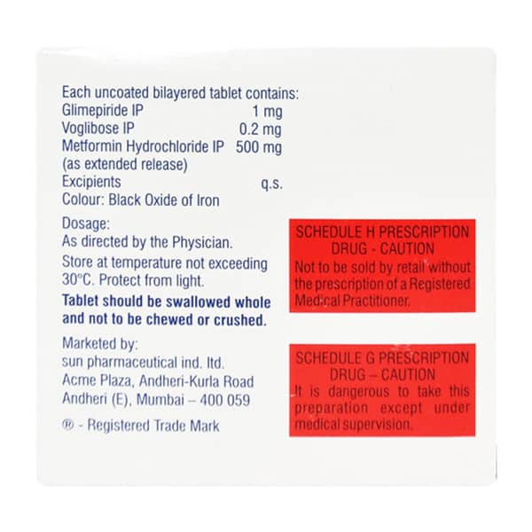 Volix Trio 1mg Strip Of 15 Tablets