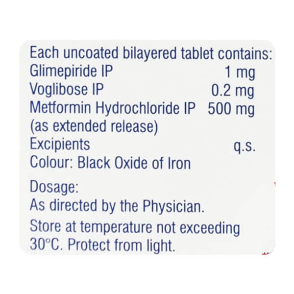 Volix Trio 1mg Strip Of 15 Tablets