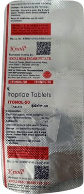 Itonol 50mg Strip Of 10 Tablets
