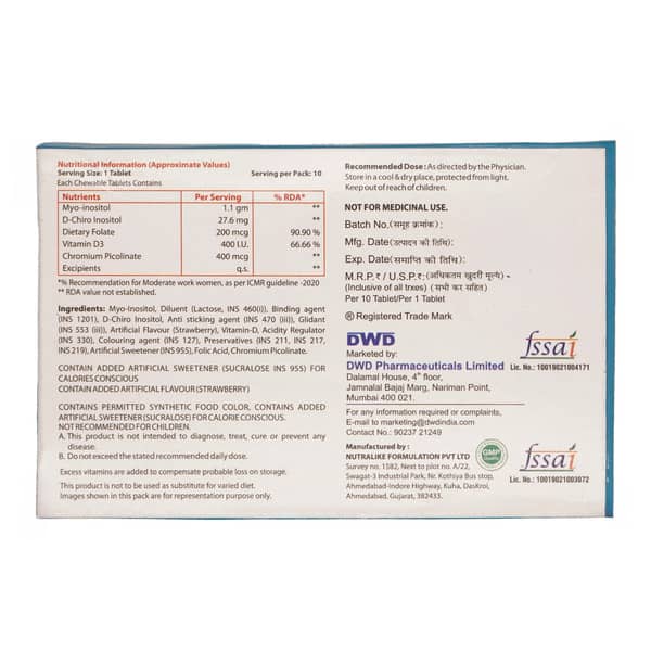 Trialone Strip Of 10 Chewable Tablets