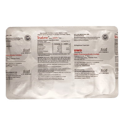 Trialone Strip Of 10 Chewable Tablets