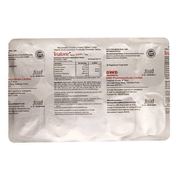 Trialone Strip Of 10 Chewable Tablets