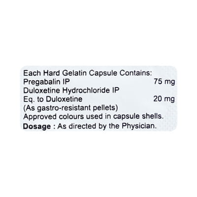 Pbren D 75/20mg Strip Of 10 Capsules