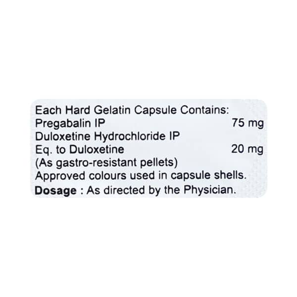 Pbren D 75/20Mg Strip Of 10 Capsules