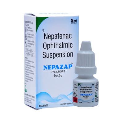 Nepazap Bottle Of 5ml Eye Drops