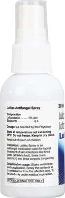 Lulitec Spray Bottle Of 30ml Lotion