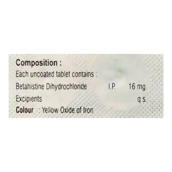 Sovert 16Mg Strip Of 15 Tablets
