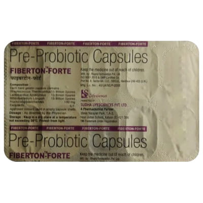 Fiberton Forte Strip Of 10 Capsules