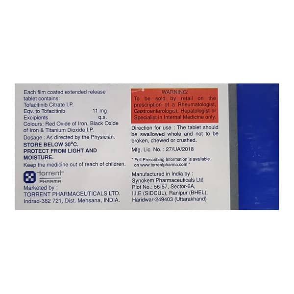 Tritonib Er 11Mg Strip Of 10 Tablets