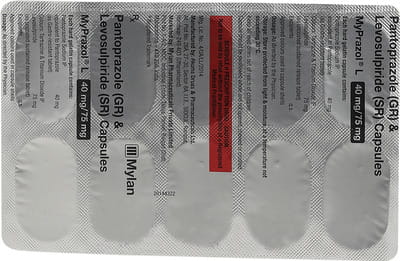 Myprazol L Strip Of 10 Capsules