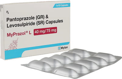 Myprazol L Strip Of 10 Capsules