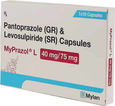 Myprazol L Strip Of 10 Capsules