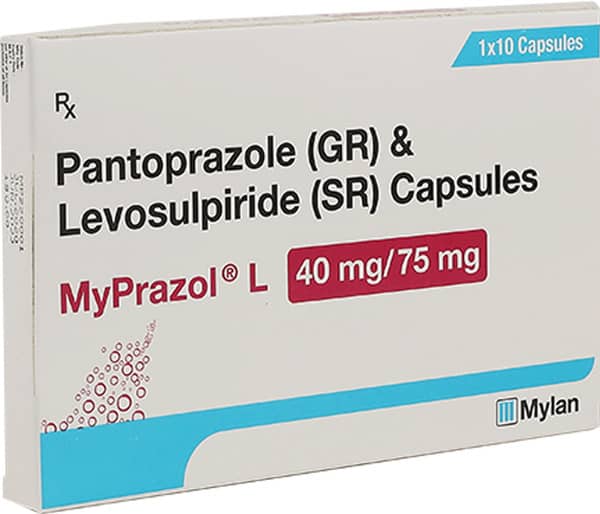 Myprazol L Strip Of 10 Capsules