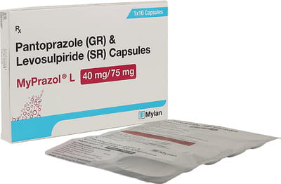 Myprazol L Strip Of 10 Capsules