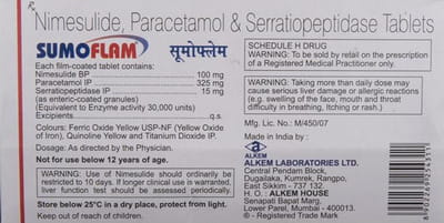 Sumoflam Strip Of 15 Tablets