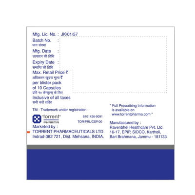 Pregalin Dm 75/30mg Strip Of 10 Capsules