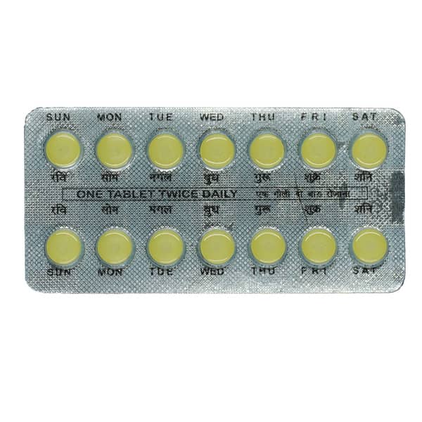 Uriron 100Mg Strip Of 14 Tablets