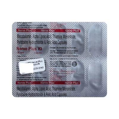 Nerve Plus Strip Of 10 Capsules