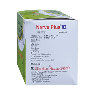 Nerve Plus Strip Of 10 Capsules